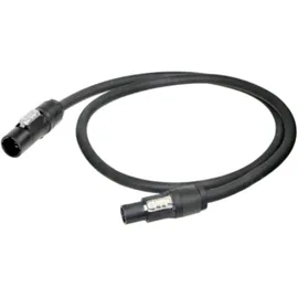 Neutrik 1027573 Strom Anschlusskabel Schwarz 10m