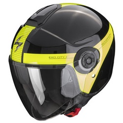 Exo-City II Short Jet-Helm schwarz XS