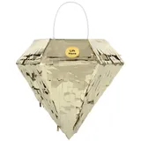 Unique Industries Inc. Pinata Pinata Mini Diamant, Gold goldfarben