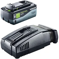 Festool 18V 1x8,0/SCA16 Energie Set 1x Akku 18 V 8,0 Ah ( 577323 ) + Ladegerät ( 576953 )