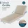 Beautissu Liegenauflage 190 x 60 x 5,5 cm beige 1 St.