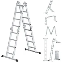Songmics Trittleiter 16 Stufen