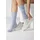 Copenhagen Studios Basicsocken 3 Paar Blau/Rosa 39-42