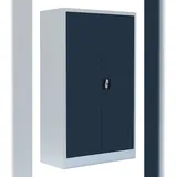 Lüllmann Steelboxx Aktenschrank 120 x 80 x 120 cm grau