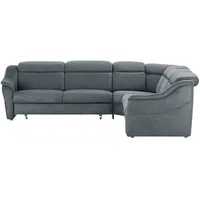 himolla Ecksofa  9707 ¦ blau ¦ Maße (cm): B: 291 H: 84 T: 261