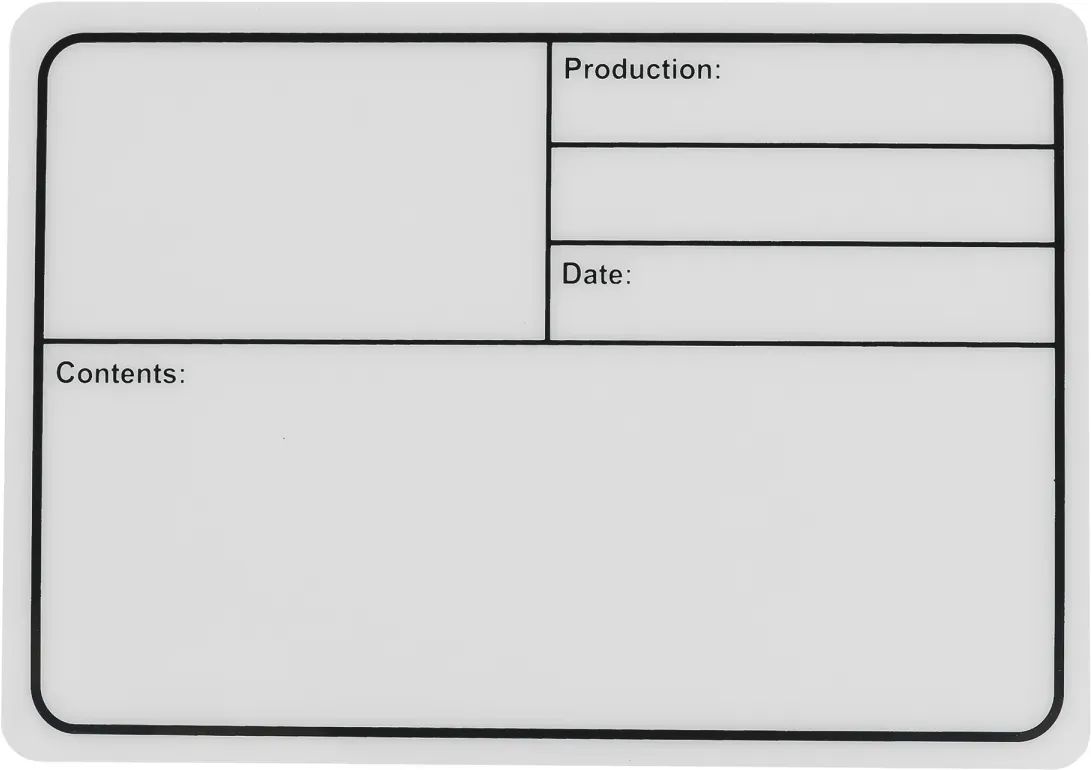 Showgear Flight Case Label 177x127 mm