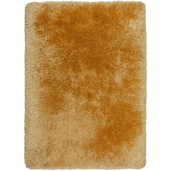 Kadima Design Superweicher Hochflor-Teppich - `Orwell`. Farbe: Senfgelb, 120x170 cm
