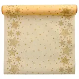 Papstar Tischläufer Christmas Shine 88667 creme 40,0 cm x 3,0 m