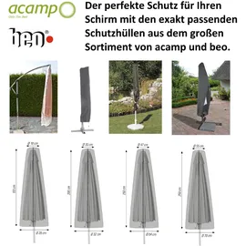 ACAMP Acapole Ø 300 cm Grau