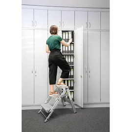 Günzburger Aluminium-Klapp-Treppe 2 Stufen (55002)
