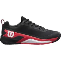 Wilson Rush Pro 4.5 Clay Tennisschuh, Black/Infrared/White, 41 1/3