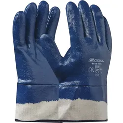 GEBOL Schutzhandschuh Blue Nitril Arbeitshandschuh Größe 10 ; 1 Paar
