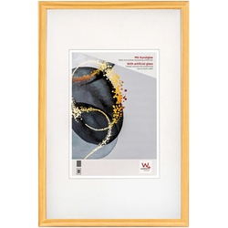 walther + design Select Holzrahmen Kunstglas, 30x40 cm, NATUR