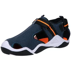 GEOX Wader Sandalen Navy / Orange Fluo 30