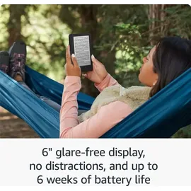 Amazon Kindle 16 GB mit Werbung, schwarz