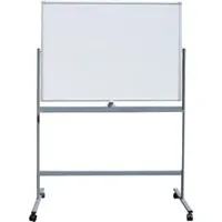 5 Star STIER Mobiles Whiteboard 1200x900mm magnetisch mit Fahrgestell