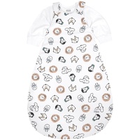 Meyco Schlafsack Jersey 2-tlg Animal 74/80),