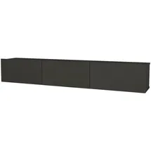 moebel17 Damla TV-Lowboard 180 x 29,5 x 29,5 cm Anthrazit/Holz