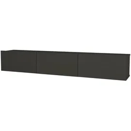 moebel17 Damla TV-Lowboard 180 x 29,5 x 29,5 cm Anthrazit/Holz