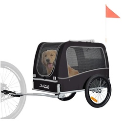 TIGGO Fahrradhundeanhänger iggo VS Classical Hundeanhänger Fahrradanhänger für Hunde bis 30 kg schwarz