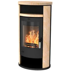 FIREPLACE Kaminofen »Alicante Lotic«, naturstein, Sandstein, 8 kW - schwarz