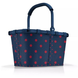 Reisenthel carrybag frame mixed dots red