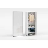 Home Affaire JOLLY Stauraumschrank 72,5 x 36 x 178 cm Weiß