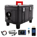 5-8kw Dieselheizung 12 V /24 V All In One Diesel-luftheizung, Mit Bluetooth App Steuerung & Fernbedienung& Anzeigebildschirm & Co-alarm, Schnell Aufheizende Tragbare Dieselheizung Für Fahrzeuge