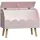 [en.casa] Spielzeugkiste Vestnes 60x30x44 cm Cotton Candy/Weiß