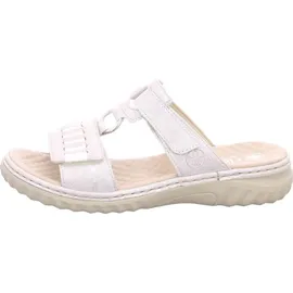 Rieker Damen Pantolette silber/platin, Damen:40 EU