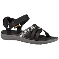 Teva Damen Sanborn Sandal W's Riemchensandalen, Schwarz (Thena Gray/Black 402) - 36 EU