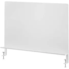 Yamazaki Magnetwand für den Schreibtisch, weiß, Metall, 58x46x5 cm Arbeitszimmer, Schreibtische, Bürotische