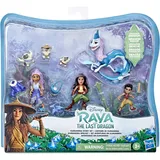 Disney Prinzessinnen Raya und der letzte Drache Kumandra Spielset 7 Puppen und Puppenzubehör