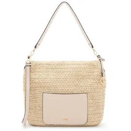L.Credi Ramina Schultertasche Polyamid Beige/Grau/White Sand