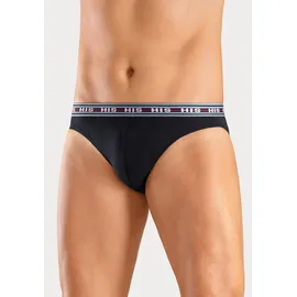 H.I.S. Slip 7 Stk. Schwarz / Grau / Weiß S