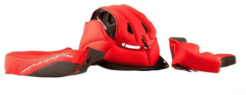 Oneal Challenger 2019 Vollständige Innenauskleidung Des Helms - Red - M