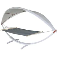 MCW Hängematte J47 Weiß Grau