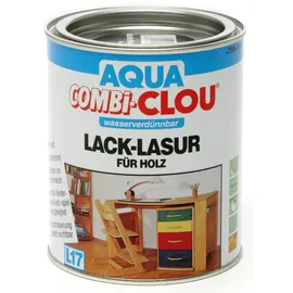 Clou Aqua Clou Lacklasur L17 Weiß seidenmatt 0,75 l