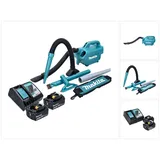 Makita DCL 184 RM Akku Staubsauger 18 V 54 mbar 0,5 l + 2x Akku 4,0 Ah + Ladegerät