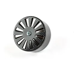 Luftfilter gerade Durchlass einstellbar d.35mm carbon
