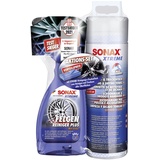 SONAX Aktionsset XTREME FelgenReiniger PLUS (500 ml) + XTREME Reinigungs +Trockentuch (1 Stück) für perfekt gepflegte Felgen | Art-Nr. 02305410