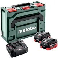 Metabo Basis-Set LiHD 18 V 1 x 10,0 Ah + Schnellladegerät + metaBox 685142000