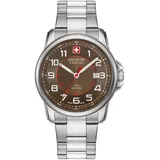 Hanowa Swiss Military SWISS GRENADIER 06-5330.04.005 Herrenarmbanduhr - Silber/Braun