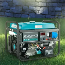 Könner & Söhnen KS 7000E ATS Stromerzeuger Strom Generator Benzin Notstromaggregat 5.5 kW