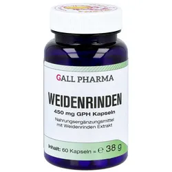 Weidenrinden 450 mg Gph Kapseln