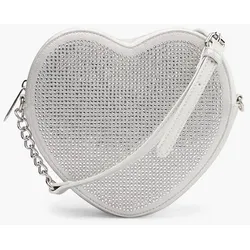 Clutch - Damen - silber - one size