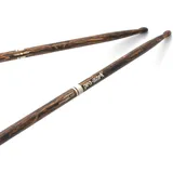ProMark Schlagzeug Sticks - Classic Forward 747 Drum Sticks - FireGrain - Keine übermäßige Vibration - Lackierung, Ovale Holzspitze, Hickoryholz - 1 Paar