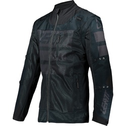 Leatt Moto 4.5 X-Flow Motocross Jacke, schwarz, Größe XL für Männer