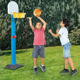 Lemodo Kinder Basketballkorb höhenverstellbar Gelb/Schwarz 170 cm