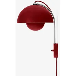 &tradition FlowerPot VP8 Wandleuchte vermilion red